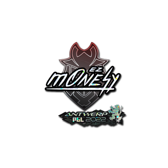Sticker | m0NESY (Glitter) | Antwerp 2022 CS2 skin
