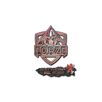 Sticker | forZe eSports (Holo) | Antwerp 2022 CS2 skin