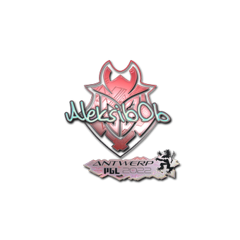 Sticker | Aleksib (Holo) | Antwerp 2022 CS2 skin