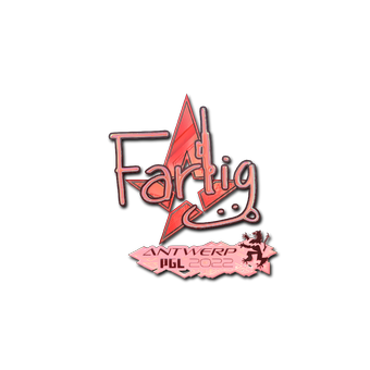 Sticker | Farlig (Holo) | Antwerp 2022 CS2 skin