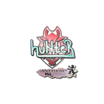 Sticker | huNter (Holo) | Antwerp 2022 CS2 skin
