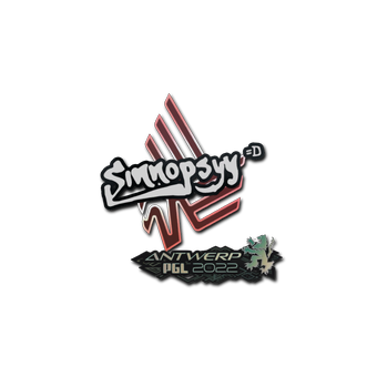 Sticker | sinnopsyy | Antwerp 2022 CS2 skin