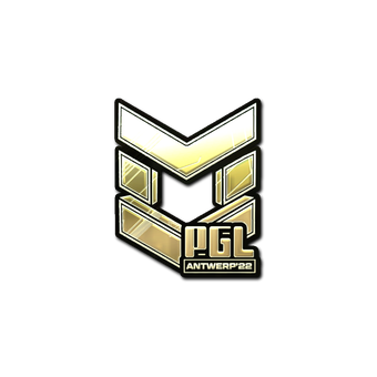 Sticker | PGL (Gold) | Antwerp 2022 CS2 skin