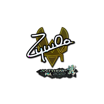 Sticker | ZywOo (Glitter) | Antwerp 2022 CS2 skin