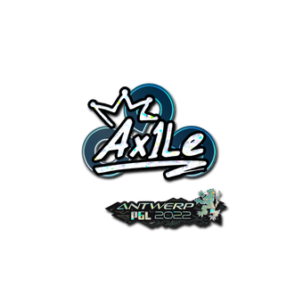 Sticker | Ax1Le (Glitter) | Antwerp 2022 CS2 skin
