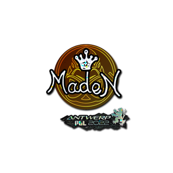 Sticker | maden (Glitter) | Antwerp 2022 CS2 skin