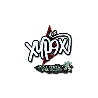 Sticker | Xyp9x (Glitter) | Antwerp 2022 CS2 skin