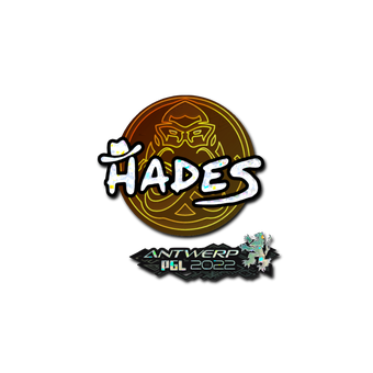 Sticker | hades (Glitter) | Antwerp 2022 CS2 skin