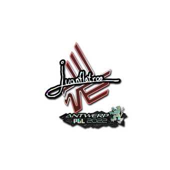 Sticker | juanflatroo (Glitter) | Antwerp 2022 CS2 skin