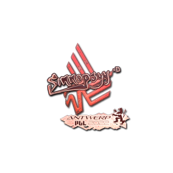 Sticker | sinnopsyy (Holo) | Antwerp 2022 CS2 skin