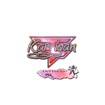 Sticker | karrigan (Holo) | Antwerp 2022 CS2 skin
