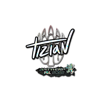 Sticker | tiziaN (Glitter) | Antwerp 2022 CS2 skin