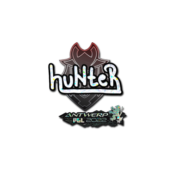 Sticker | huNter (Glitter) | Antwerp 2022 CS2 skin