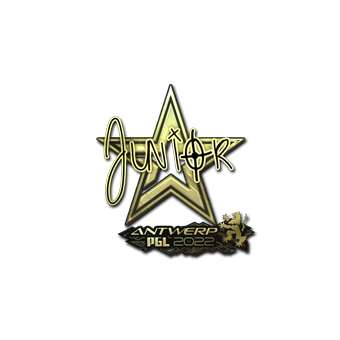 Sticker | junior (Gold) | Antwerp 2022 CS2 skin