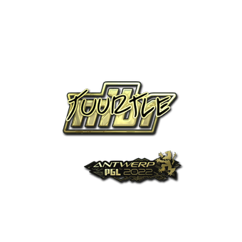 Sticker | Tuurtle (Gold) | Antwerp 2022 CS2 skin