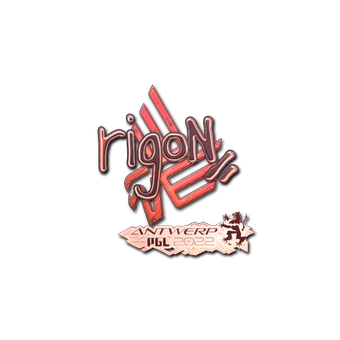 Sticker | rigoN (Holo) | Antwerp 2022 CS2 skin