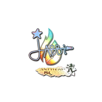 Sticker | jabbi (Holo) | Antwerp 2022 CS2 skin