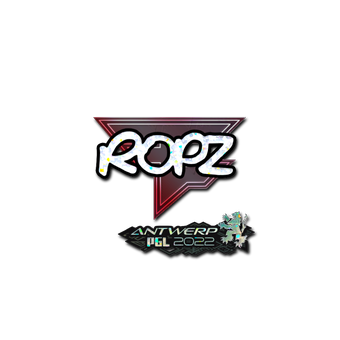 Sticker | ropz (Glitter) | Antwerp 2022 CS2 skin