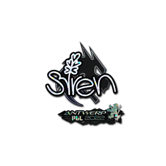Sticker | S1ren (Glitter) | Antwerp 2022 CS2 skin