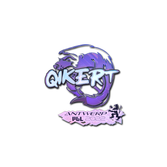 Sticker | qikert (Holo) | Antwerp 2022 CS2 skin