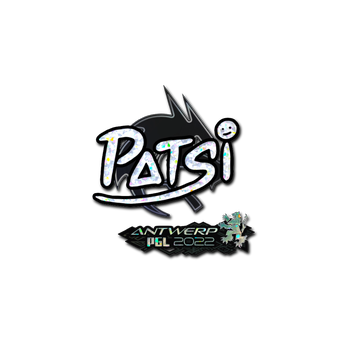 Sticker | Patsi (Glitter) | Antwerp 2022 CS2 skin