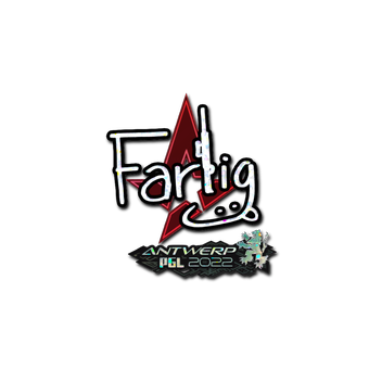 Sticker | Farlig (Glitter) | Antwerp 2022 CS2 skin