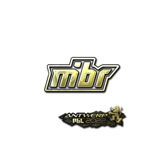 Sticker | MIBR (Gold) | Antwerp 2022 CS2 skin