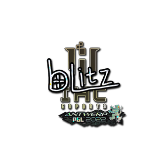 Sticker | bLitz (Glitter) | Antwerp 2022 CS2 skin