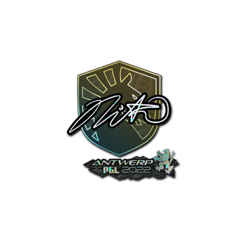 Sticker | nitr0 (Glitter) | Antwerp 2022 CS2 skin