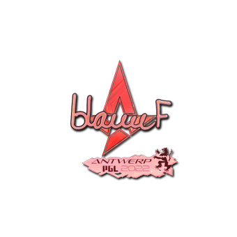 Sticker | blameF (Holo) | Antwerp 2022 CS2 skin