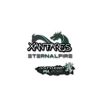 Sticker | XANTARES (Glitter) | Antwerp 2022 CS2 skin