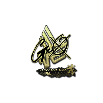 Sticker | gxx- (Gold) | Antwerp 2022 CS2 skin