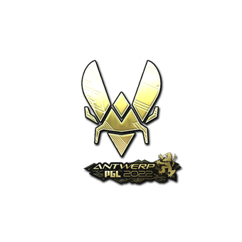 Sticker | Vitality (Gold) | Antwerp 2022 CS2 skin