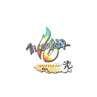Sticker | nicoodoz (Holo) | Antwerp 2022 CS2 skin