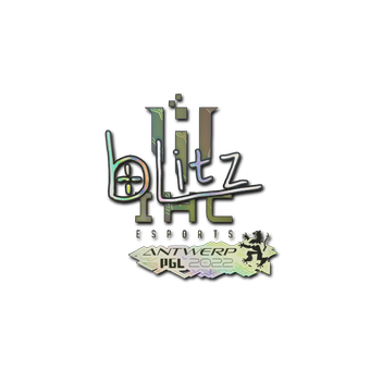 Sticker | bLitz (Holo) | Antwerp 2022 CS2 skin
