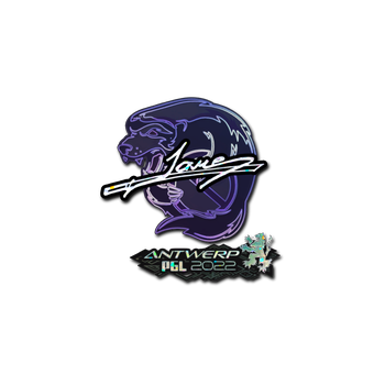 Sticker | Jame (Glitter) | Antwerp 2022 CS2 skin