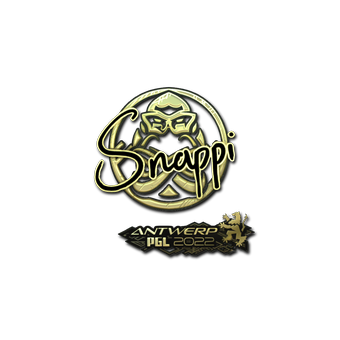 Sticker | Snappi (Gold) | Antwerp 2022 CS2 skin