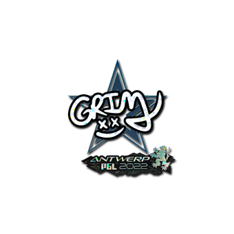 Sticker | Grim (Glitter) | Antwerp 2022 CS2 skin