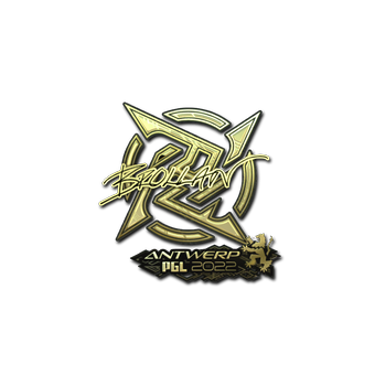 Sticker | Brollan (Gold) | Antwerp 2022 CS2 skin