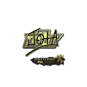 Sticker | JOTA (Gold) | Antwerp 2022 CS2 skin
