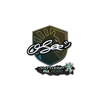 Sticker | oSee (Glitter) | Antwerp 2022 CS2 skin
