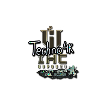 Sticker | Techno4K (Glitter) | Antwerp 2022 CS2 skin
