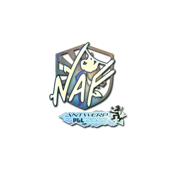 Sticker | NAF (Holo) | Antwerp 2022 CS2 skin