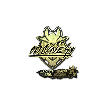 Sticker | m0NESY (Gold) | Antwerp 2022 CS2 skin
