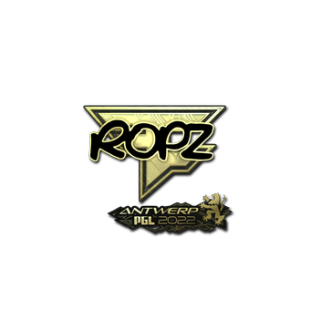 Sticker | ropz (Gold) | Antwerp 2022 CS2 skin