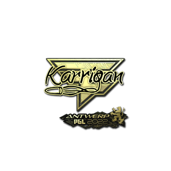 Sticker | karrigan (Gold) | Antwerp 2022 CS2 skin