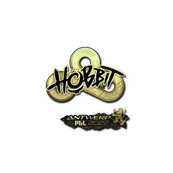 Sticker | Hobbit (Gold) | Antwerp 2022 CS2 skin