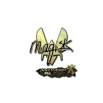 Sticker | Magisk (Gold) | Antwerp 2022 CS2 skin