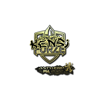 Sticker | KENSi (Gold) | Antwerp 2022 CS2 skin