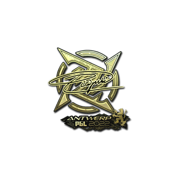 Sticker | Plopski (Gold) | Antwerp 2022 CS2 skin